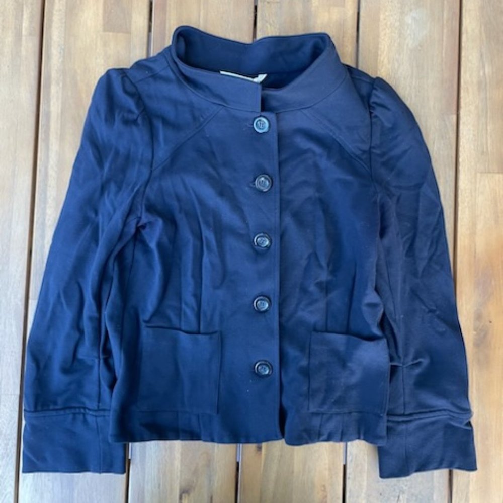 Diane Von Furstenburg Navy Matching Blazer and Skirt